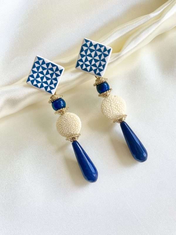 Orecchini Maiolica n.07 - immagine 2