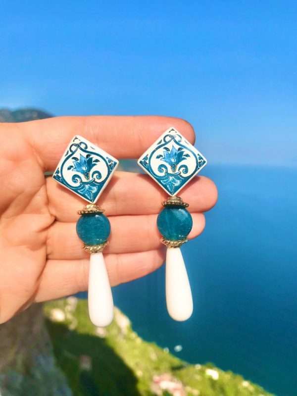 Orecchini Maiolica n.021