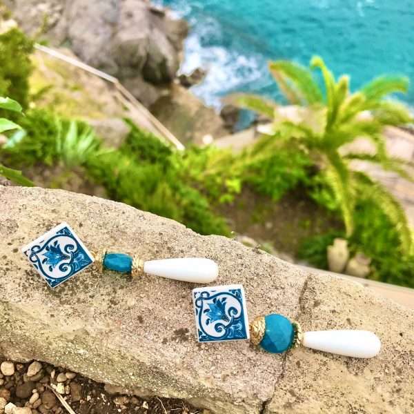 Orecchini Maiolica n.021 - immagine 9