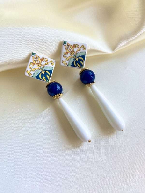 Orecchini Maiolica n.09 - immagine 2