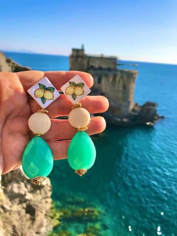 Orecchini Maiolica n.08 - immagine 7