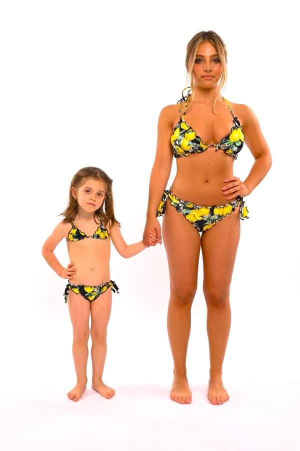 Bambina - Bikini Black Lemon - immagine 3