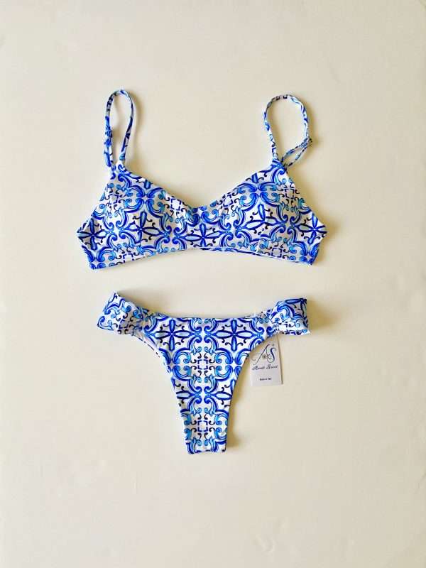 Brassiere Blue Maiolica