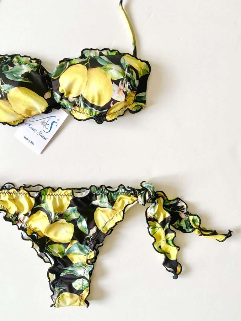 Fascia Fru-fru Black Lemon — vista 2