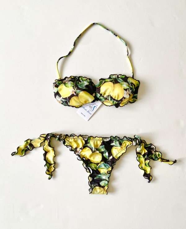 Fascia Fru-fru Black Lemon