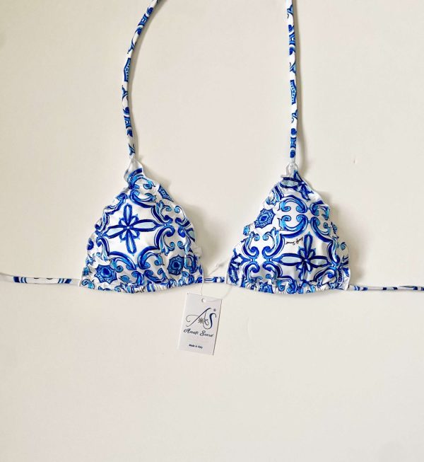 Triangolo Fru-fru Blue Maiolica