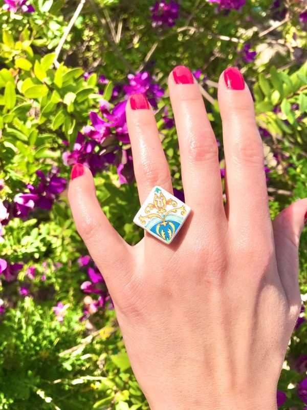 Anello Maiolica n.010