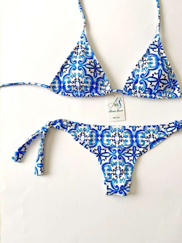 Triangolo Liscio Blue Maiolica 2 - immagine 2