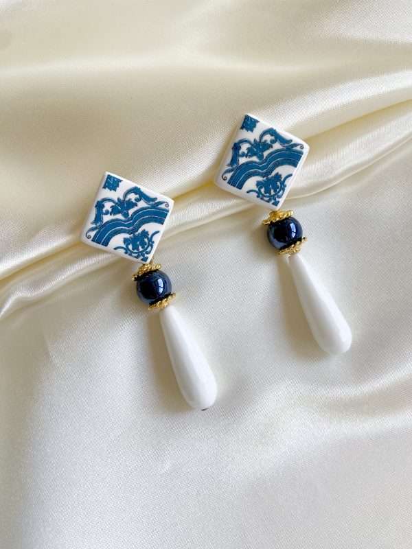 Orecchini Maiolica n.029 - immagine 2