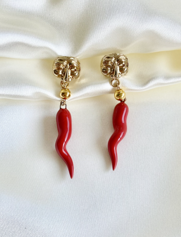 Orecchini Luxury "Pulcinella" n.051