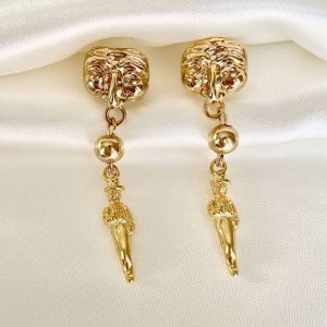 Orecchini Luxury "Pulcinella" n.062