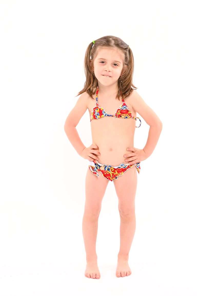 Bambina - Bikini Maiolica Positano - vista 2