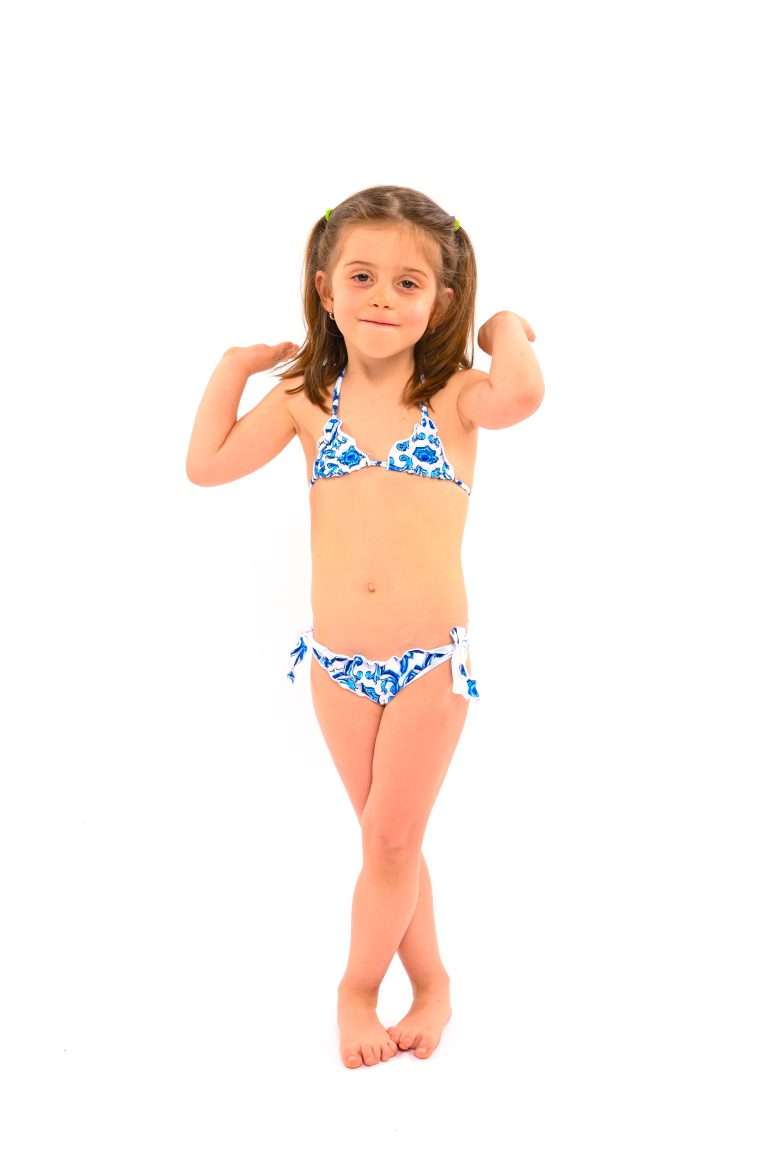 Bambina - Bikini Blue Maiolica - vista 2