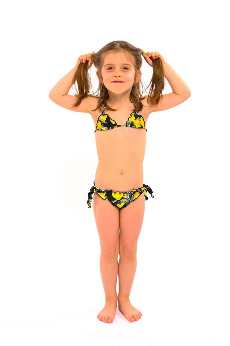 Bambina - Bikini Black Lemon - vista 2