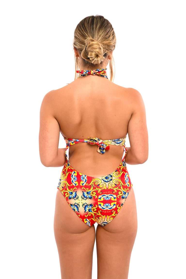 Monokini Maiolica Positano - vista 2