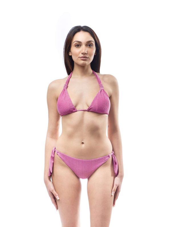Triangolo Joey Pink Glitter