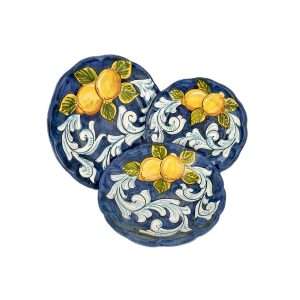 Set piatti Blue Lemon