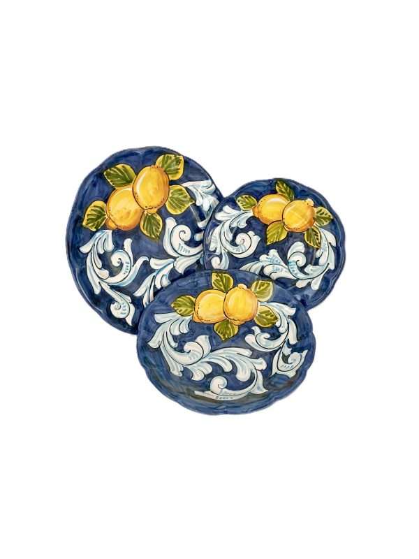 Set piatti Blue Lemon