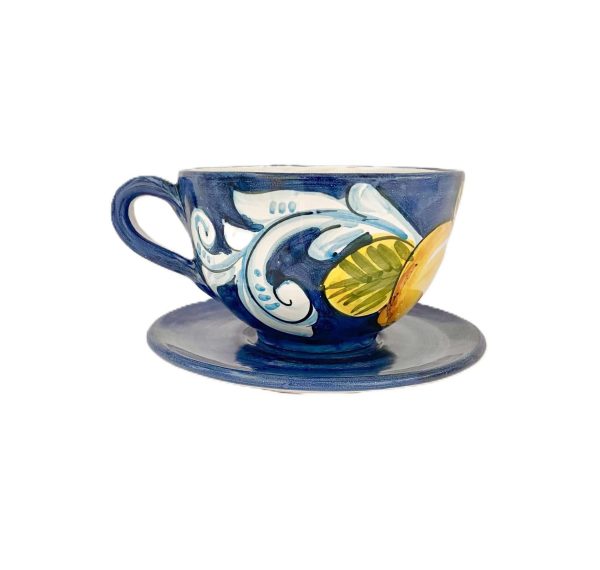 Tazza colazione Blue Lemon