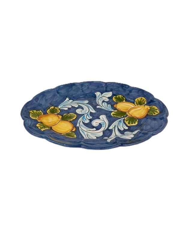 Piatto Ovale Blue Lemon - immagine 2